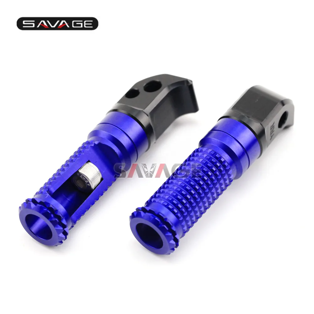 Blue Задние подножки для ног для YAMAHA TMAX T-MAX 530/500 TMAX530 T-MAX530 TMAX500 T-MAX500- аксессуары для мотоциклов - Цвет: Blue