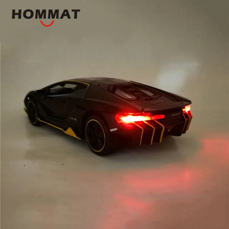 Спортивная модель hommate 1:32 Centenario для автомобилей из металлического сплава литая
