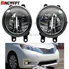 2 шт. супер ярсветодиодный Противотуманные фары левая и правая розетка H8 H11 для Toyota Sienna Hiace Venza Matrix Avalon 2006-2014