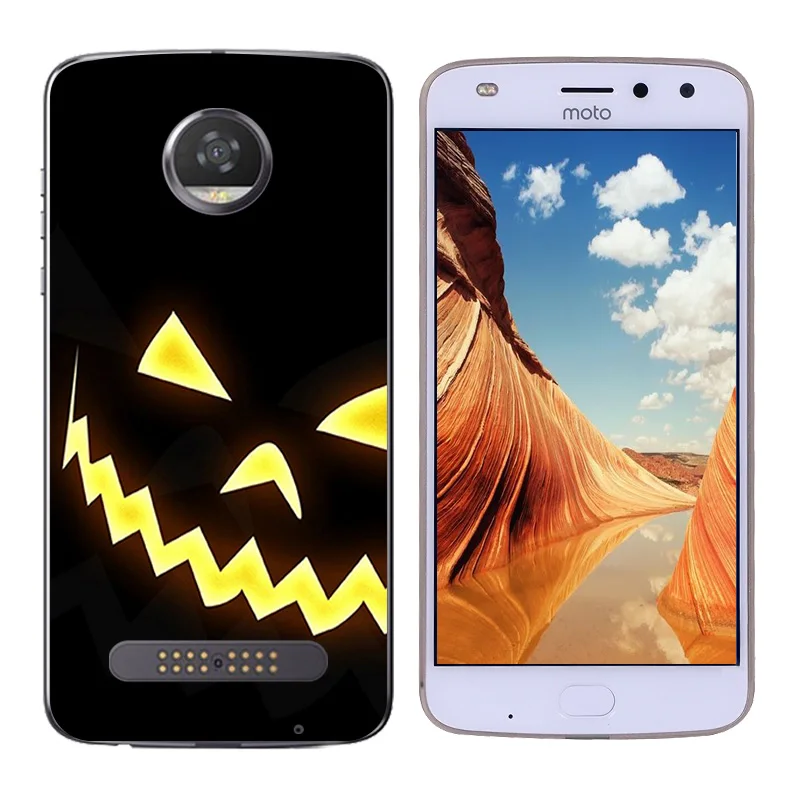 for Motorola Moto Z2 Play Character Printing TPU Silicone Phone Cases XT1710 Cover Z (2nd Gen) |