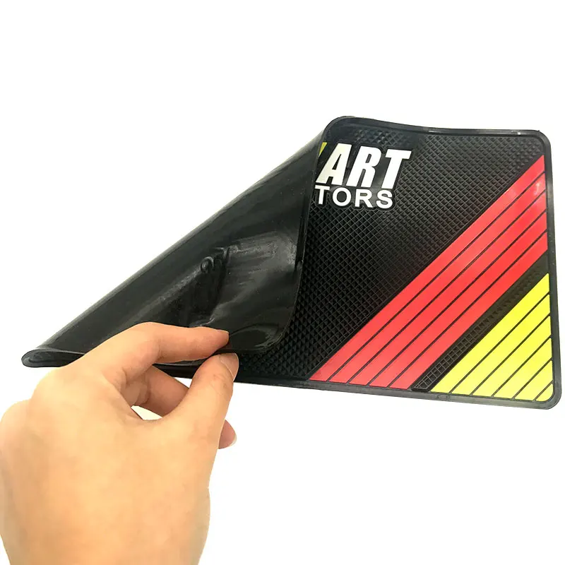 Автомобильные аксессуары нескользящий коврик с логотипом автомобиля для RALLIART