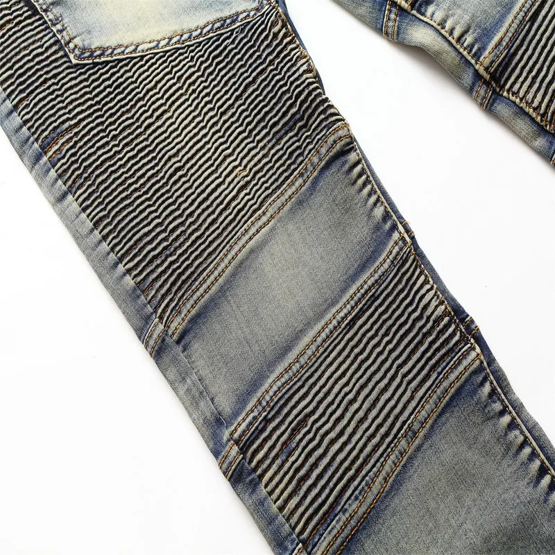 Новый Локомотив Брюки мужские Сложите Slim Fit Micro Тонкие Узкие Джинсы | Мужская