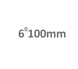 Mcfk карбоновый дорожный велосипед Горный стволовых 70/80/90/100/110/120/130 мм Угол 6 17 градусов - Цвет: 100mm angle 6