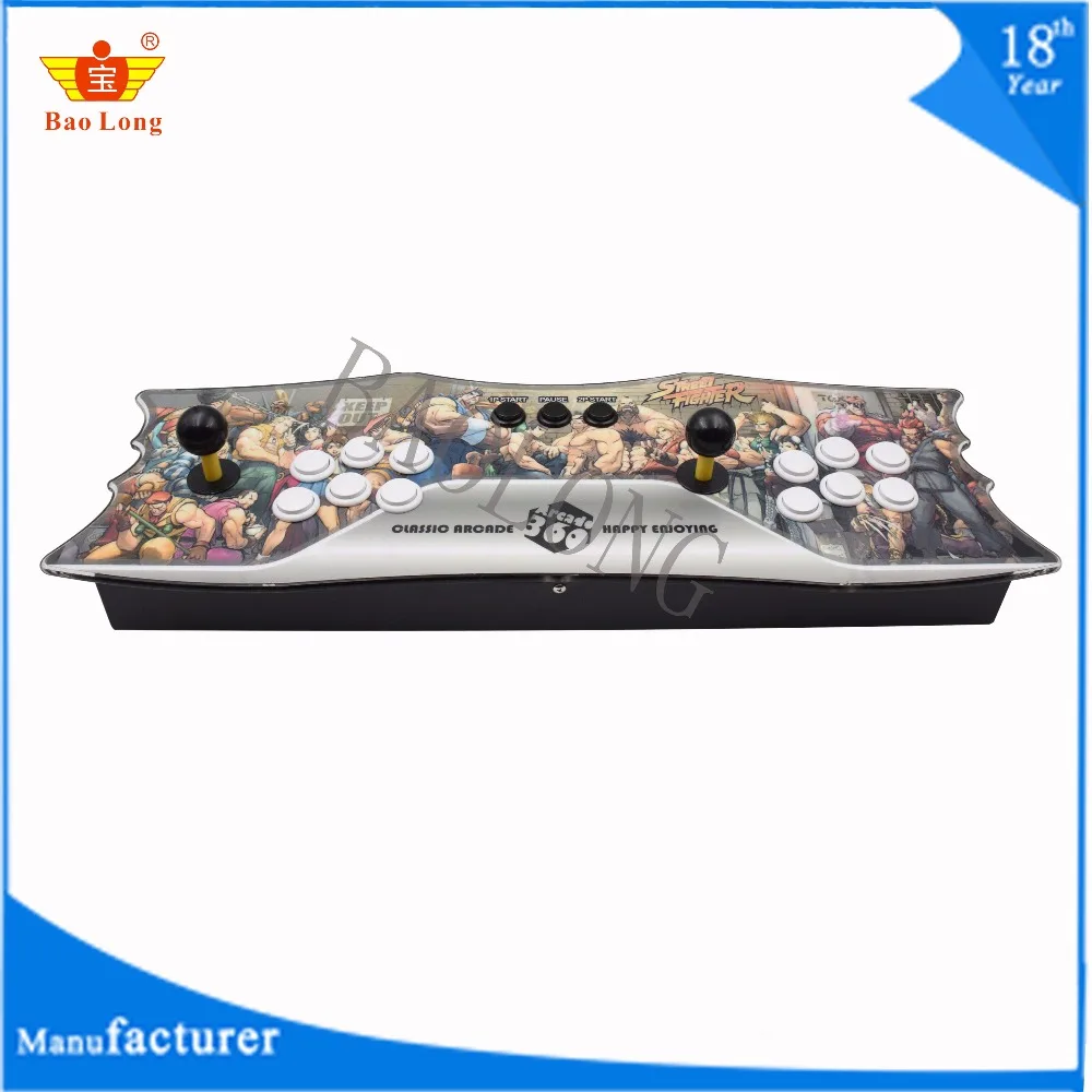 Беспроводная Боевая аркадная видео машина 1388 в 1 беспроводной игровой контроллер