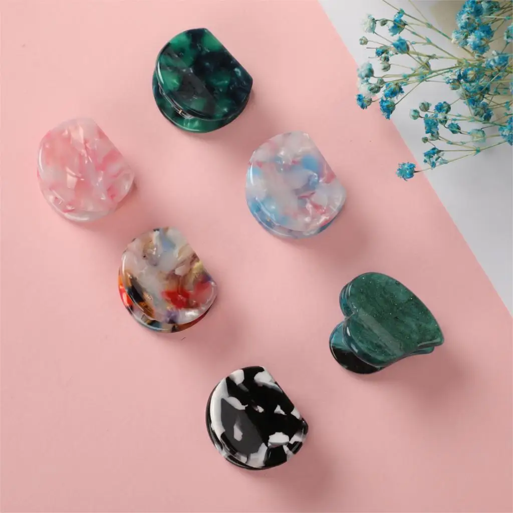 Заколка для волос полукруглая из ацетата женщин и девочек| |