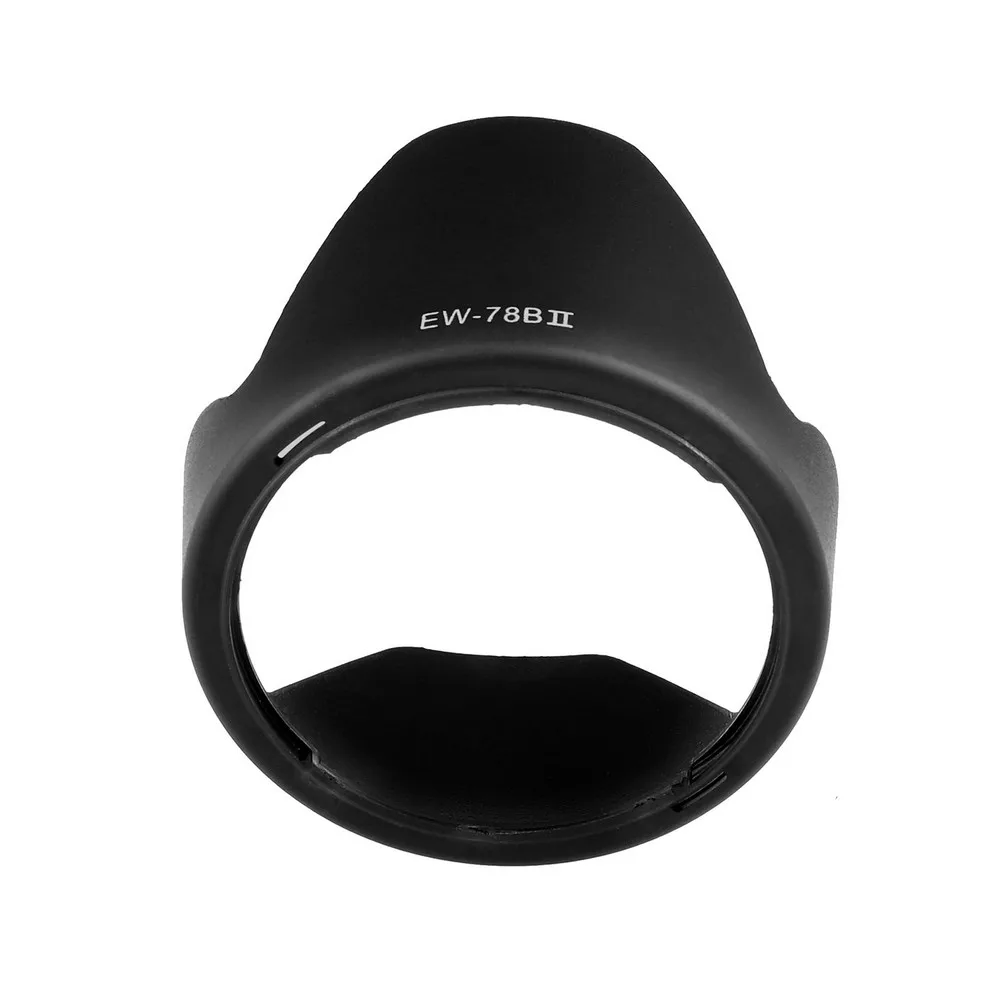 capsaver EW-78BII Lens Hood for Canon EOS EF 28-135mm f/3.5-5.6 IS Bayonet Flower Petal Tulip Protector | Электроника