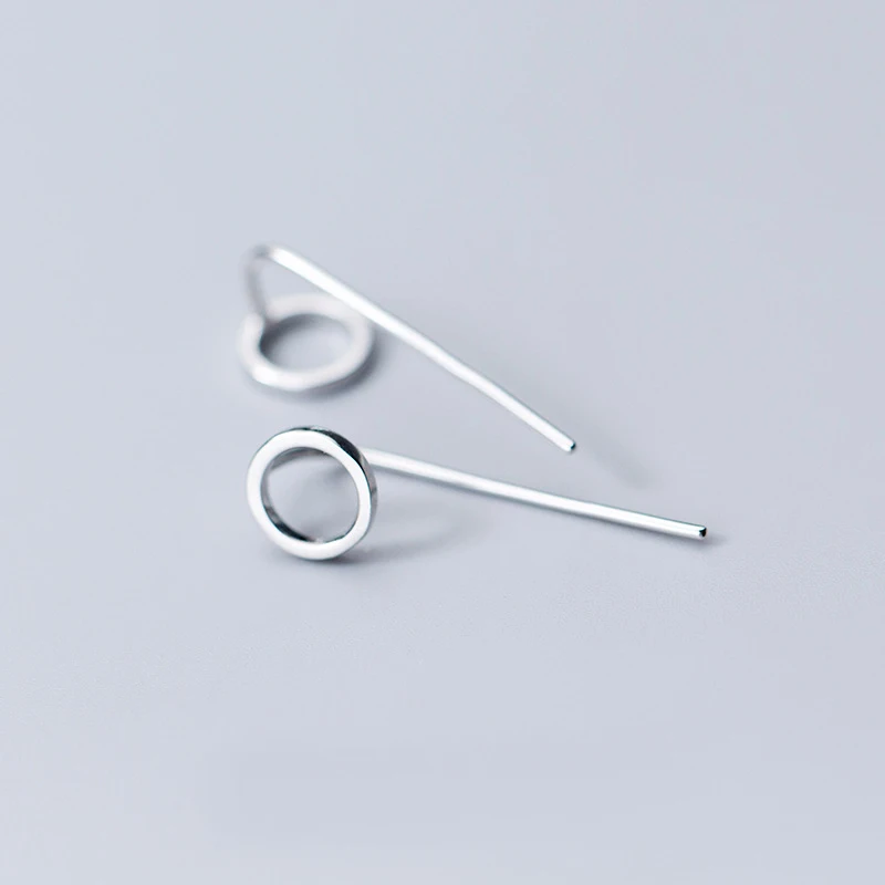 Лидер продаж модные серьги гвоздики из серебра 925 пробы|Серьги-гвоздики| |