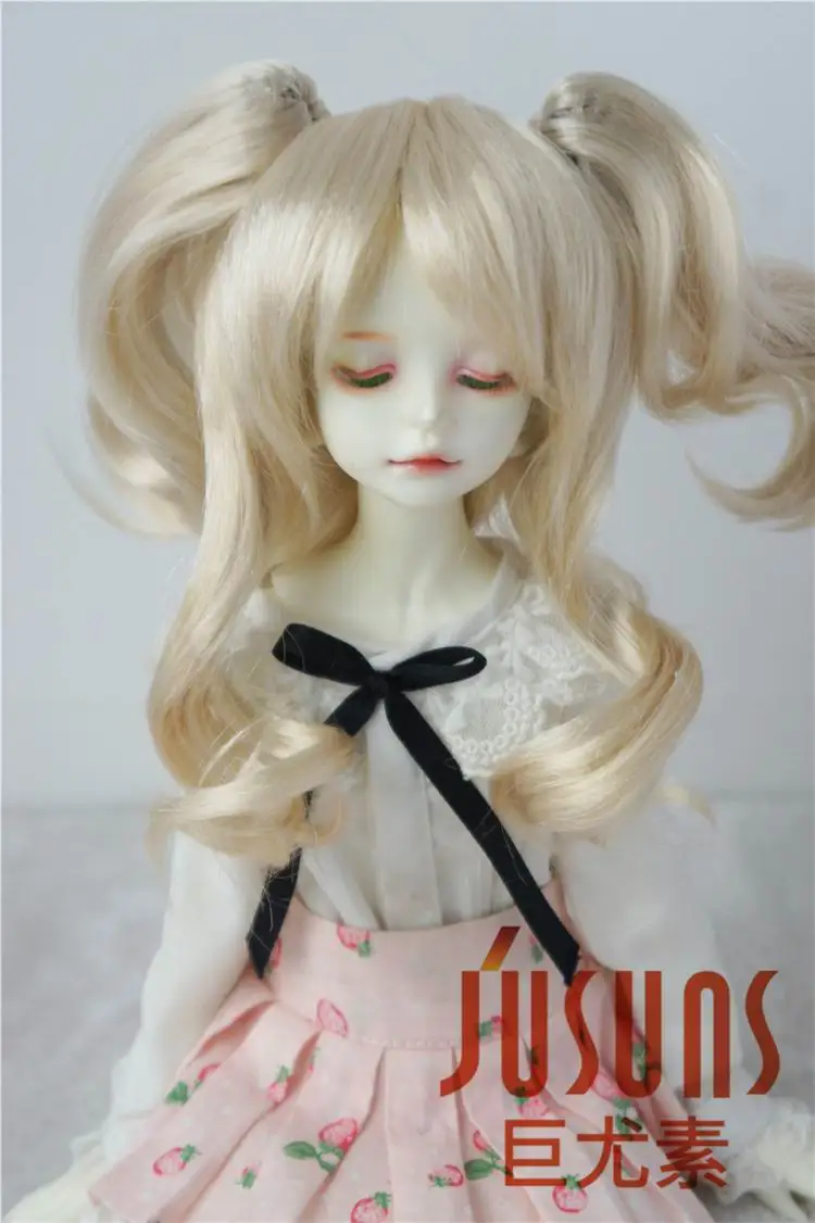 JD180 1/8 1/4 модный BJD синтетический мохеровый парик Размер 5 6 дюймов 7 8 MSD кукла Винил