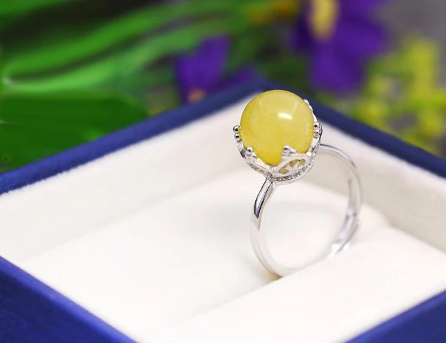 925 Sterling Silver Color Adjustable Crown Ring Blanks 9MM 10MM Cabochon Rings Settings Findings