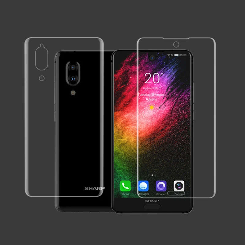 CCDZ Передняя Задняя ультра-тонкая полная крышка мягкая Гидрогелевая пленка для