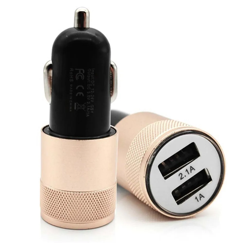 Автомобильное зарядное устройство с двумя портами USB Универсальное 5 в 3 1 а
