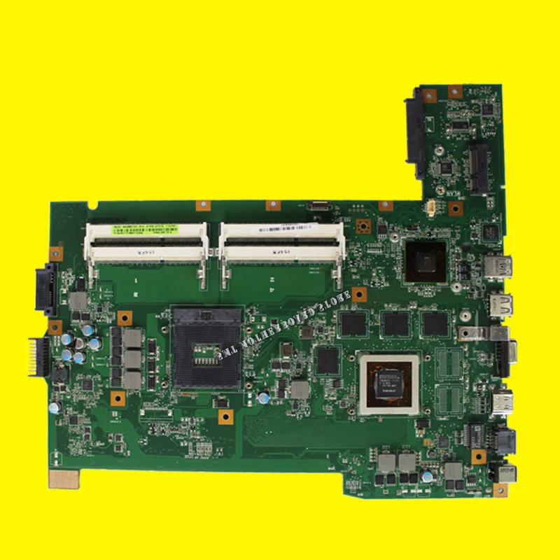 Материнская плата G74SX для ноутбука ASUS G74SX G74S, тест материнской платы ОК, HM65, GTX560M, 2 Гб, поддержка 2D дисплея, 4* слота
