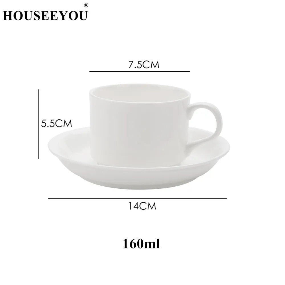 HOUSEEYOU белая керамическая итальянская кофейная чашка чайная набор креативных