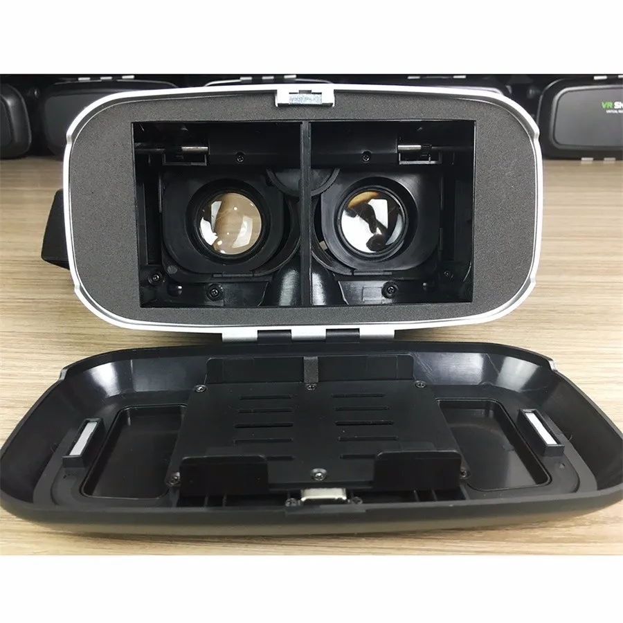 Лидер продаж! shinecon vr google vr с наушниками vr Виртуальная реальность 3d очки для 4,5-6,0 дюйма смартфон