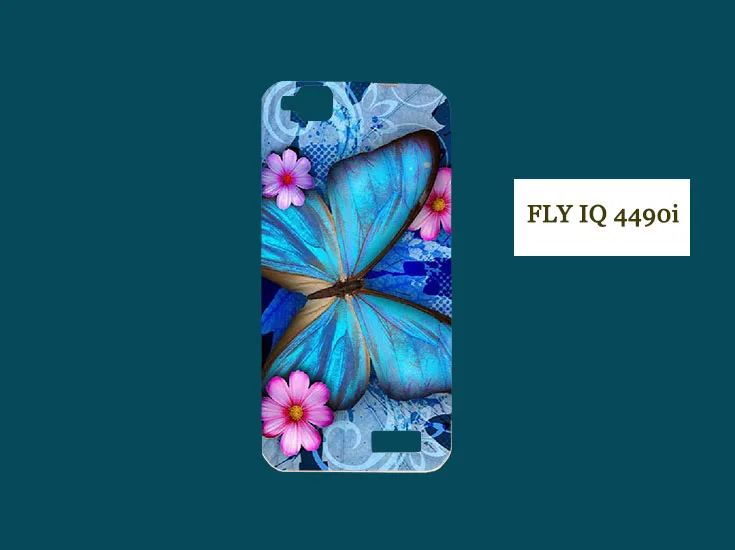 Чехол для Fly IQ4490i высококачественный мягкий чехол из ТПУ С Рисунком Тигра льва