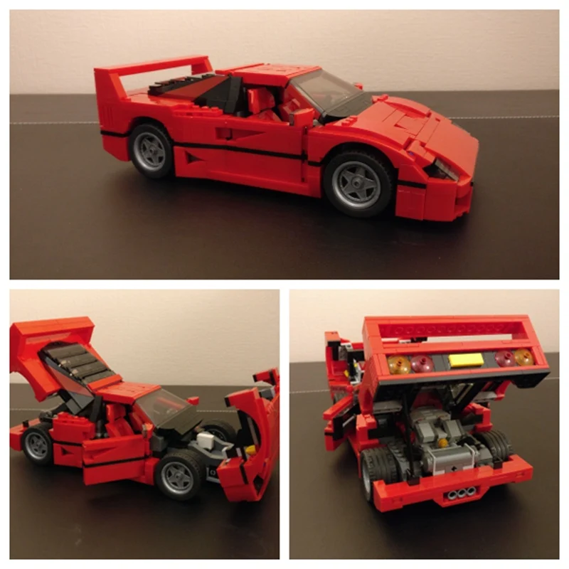 2020 Mailackers Legoing Technic MINI Cooper 1108 шт набор строительные блоки игрушки для детей Legoings