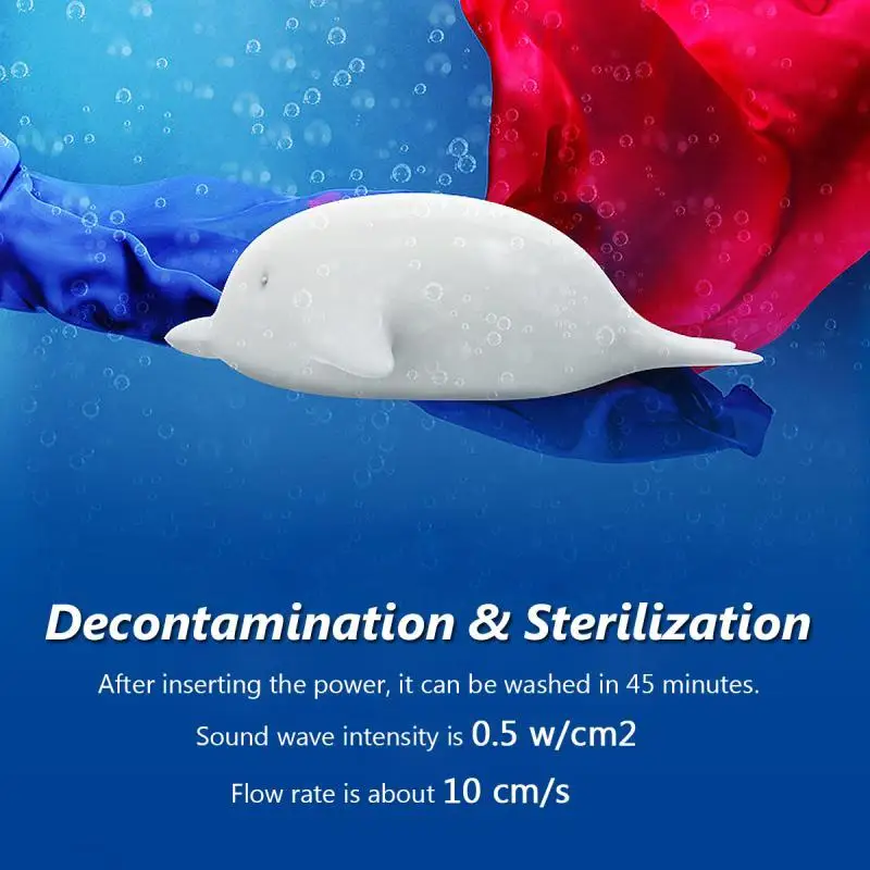 Ультразвуковой портативный мини-очиститель стиральной машины