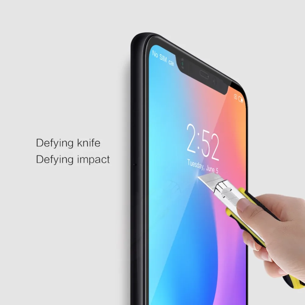 Закаленное 3d-стекло NILLKIN с закругленными краями для Xiaomi Mi 8/Mi8 защитное стекло