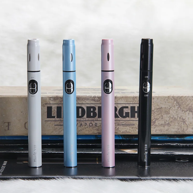 Pluscig оригинальный V10 vape ручка мини цилиндрическая форма электронная сигарета мод