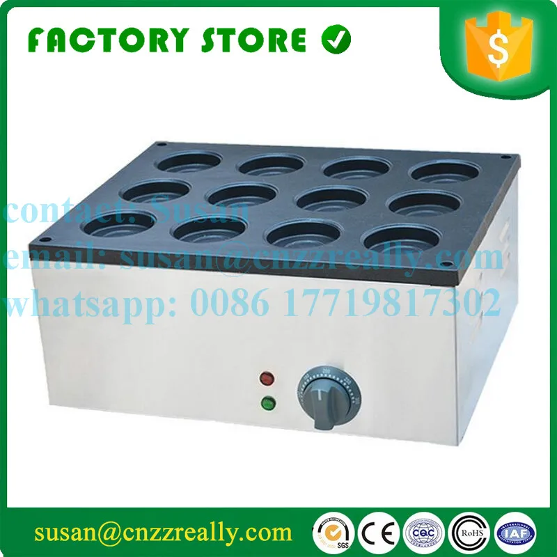 

1 PC Electric 12 hole red bean cake machine Non-stick coating/ Cake baker/ Baking equipment