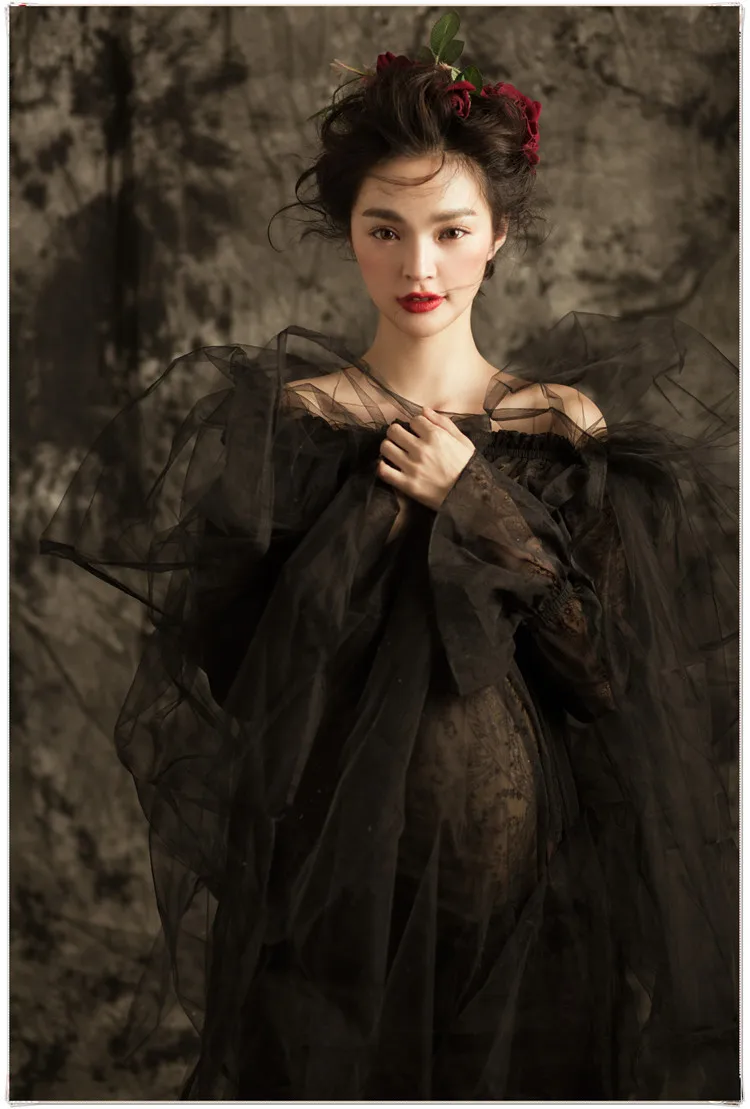 Новые платья для беременных фотосессии корейское платье без рукавов Одежда