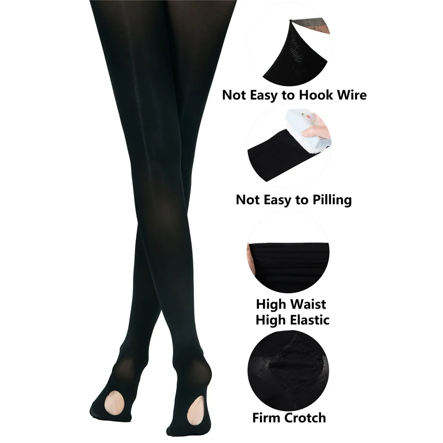 Модные повседневные Колготки трансформеры для девочек танцевальные балетные