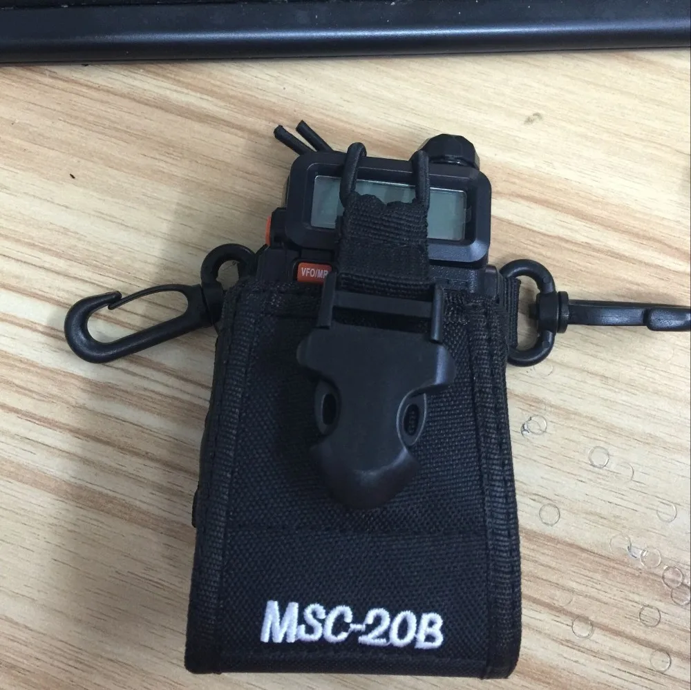 2pcs Baofeng radio case Carry Case Holder Walkie Talkie nylon case radio holder for Kenwood For Motorola Yaesu Uv-5r Accessories