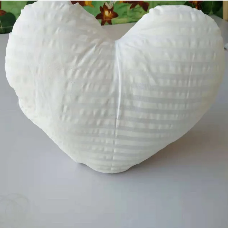 Подушка из искусственного овечьего меха Love Heart плюшевая подушка на заднюю панель