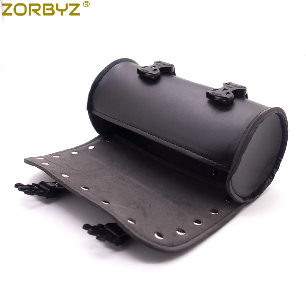 ZORBYZ черная мотоциклетная мини сумка для инструментов руль Сисси Бар сиденья