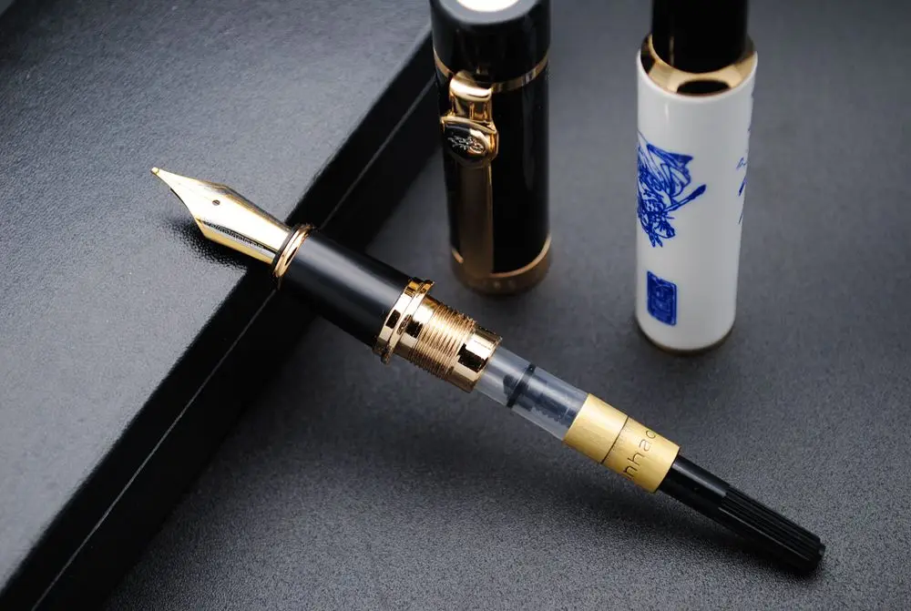 JinHao 650 Высококачественная авторучка Роскошная чернильная ручка M Nib