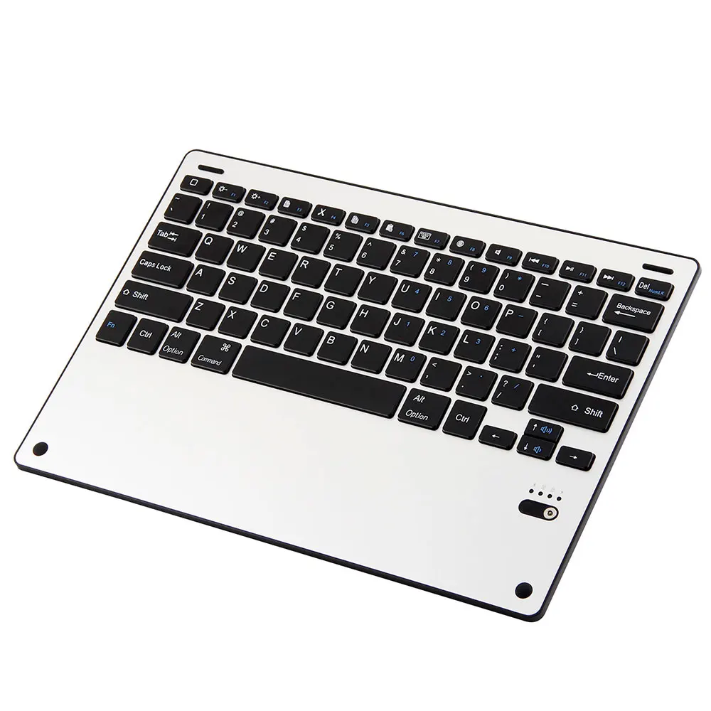 Русский/Иврит/испанский Алюминий металлический съемный Беспроводной Bluetooth Keyboard Dock принципиально чехол для Apple iPad Pro 12,9 Tablet
