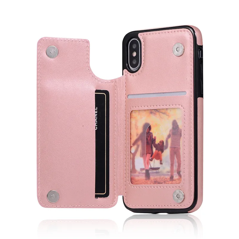 Tikitaka Butterfly Pattern Wallet Case For iPhone 7 8 Plus XR XS Max Magnet Leather Flip Cases For iPhoneX 7Plus 6 6S Plus Cover