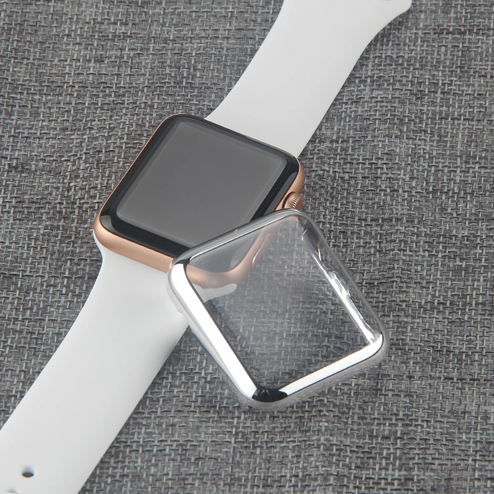 38 мм/42 мм ширина силиконовый чехол для Apple watch 2 жесткий Аксессуары 3 Смарт часы