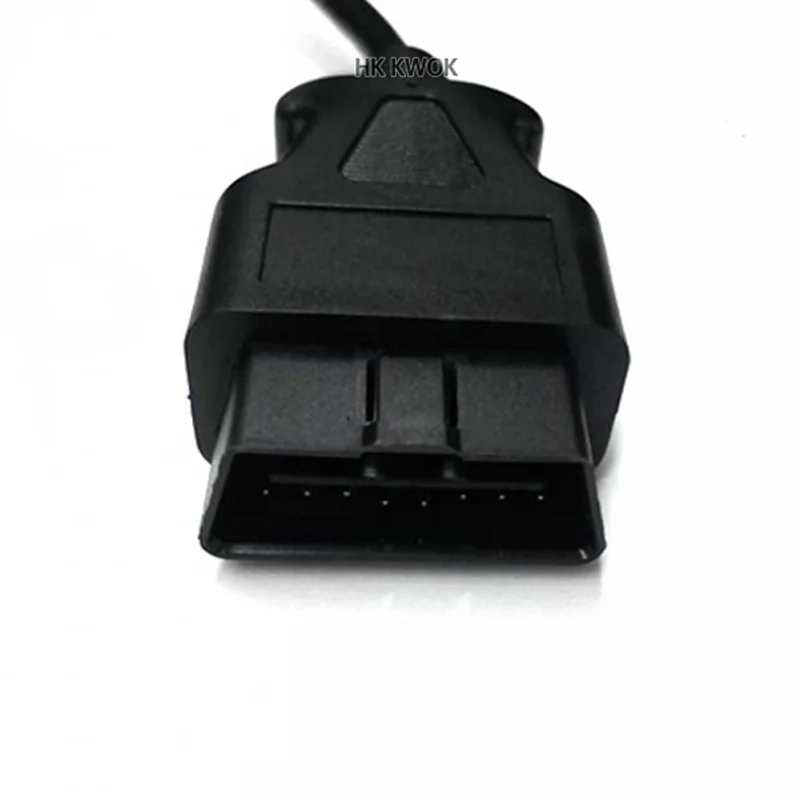 Прямой 16 Pin OBD 1 3 разветвитель кабеля удлинительные шнуры от штекера до тройного