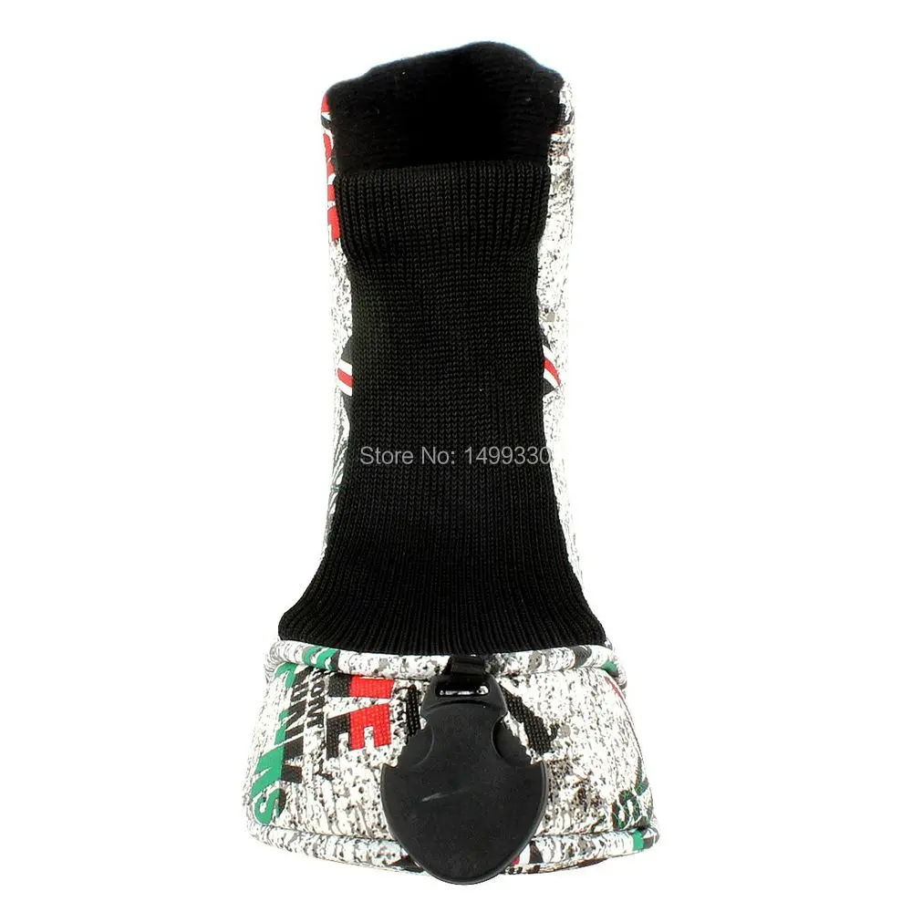 

1 Piece Thick PU Leather Union Jack Golf Hybrid Headcover Cover Golf UT Headcover Utility Rescue Number Tag