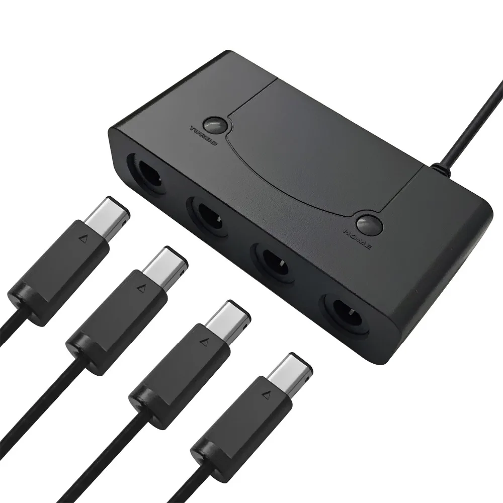 AreMe Gamecube адаптер контроллера для Nintendo Wii U Switch и PC USB|USB-адаптеры| |