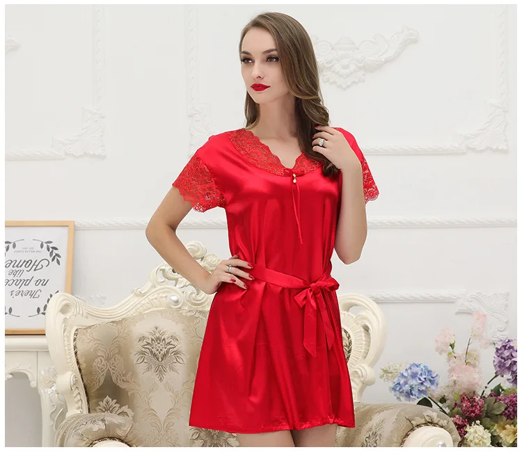 Женские ночные рубашки ночнушки 2017 женская летняя ночная рубашка халат из