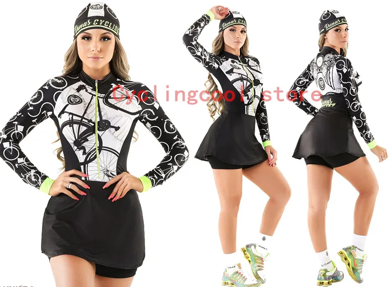 Pro Team триатлон костюм женский Велоспорт Джерси юбка Skinsuit комбинезон Майо Велоспорт Ropa ciclismo набор 082