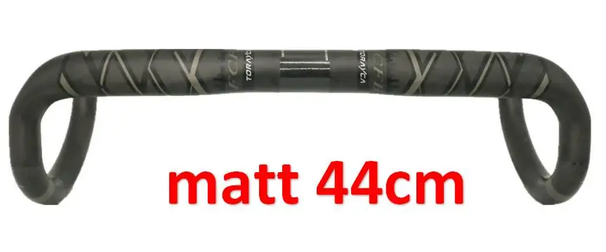 FCFB 44cm matt FCFB дорожный велосипедный руль, аэро T800 высокомодульного углеродного волокна дорожные Рули Велосипеды части изгиб бар 31,8 мм* 38/40/42/44 см, матовый - Цвет: FCFB 44cm matt
