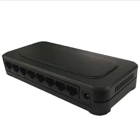 10/100 Мбит/с RJ45 8 портов быстрый коммутатор для сети Ethernet концентратор локальной