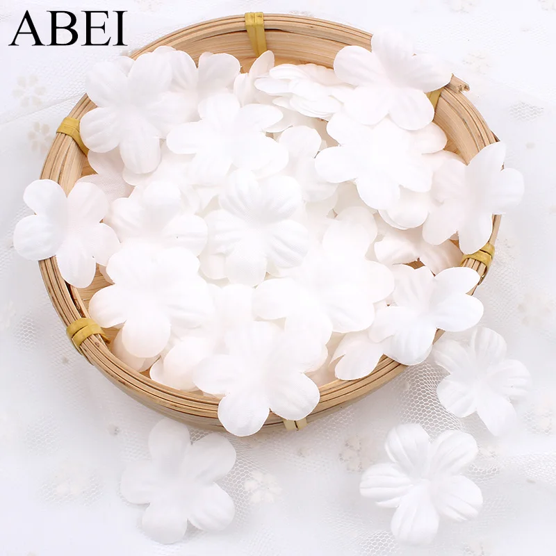 100 шт. 22 мм 35 3D тисненый цветок сливы для свадебной вечеринки украшение стола