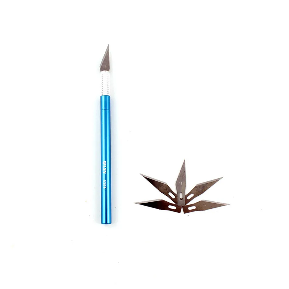 5 лезвий нож для резьбы по дереву Ремесло Скульптура гравировка скальпель DIY