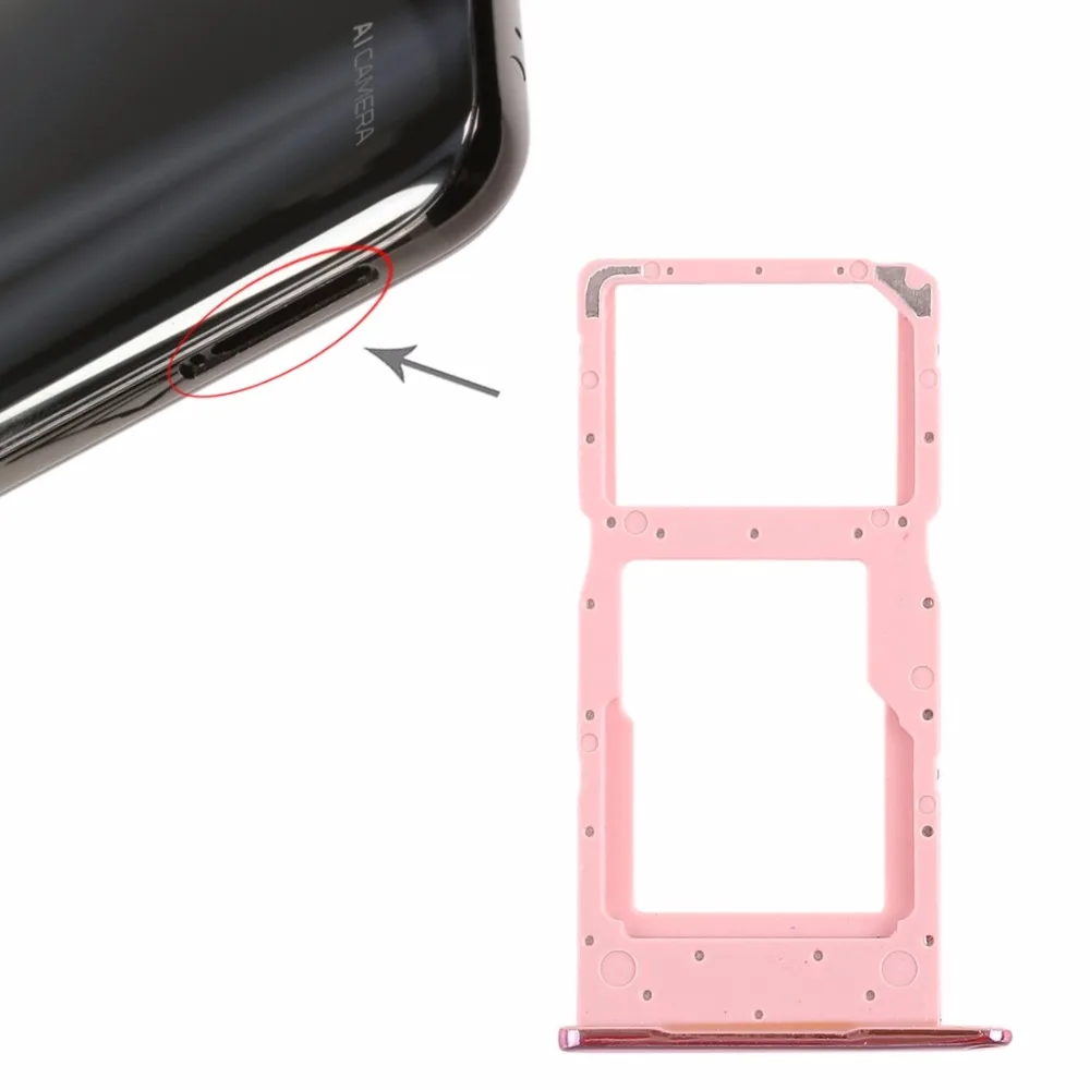 Лоток для sim-карты+ лоток для sim-карты/Micro лоток для карт SD для huawei Honor 10 Lite