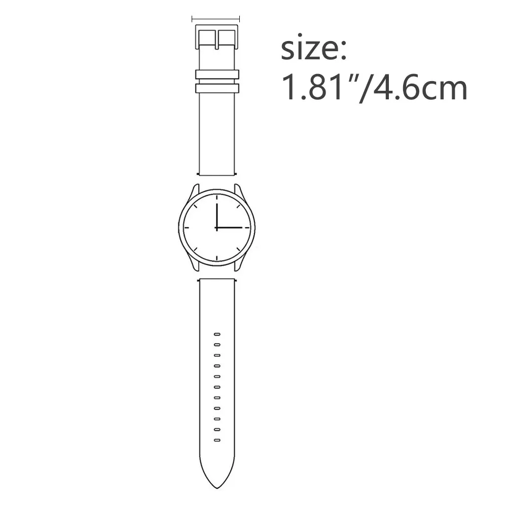 Силиконовый ремешок для Samsung Galaxy Watch 46 мм спортивный сменный Ремешки наручных