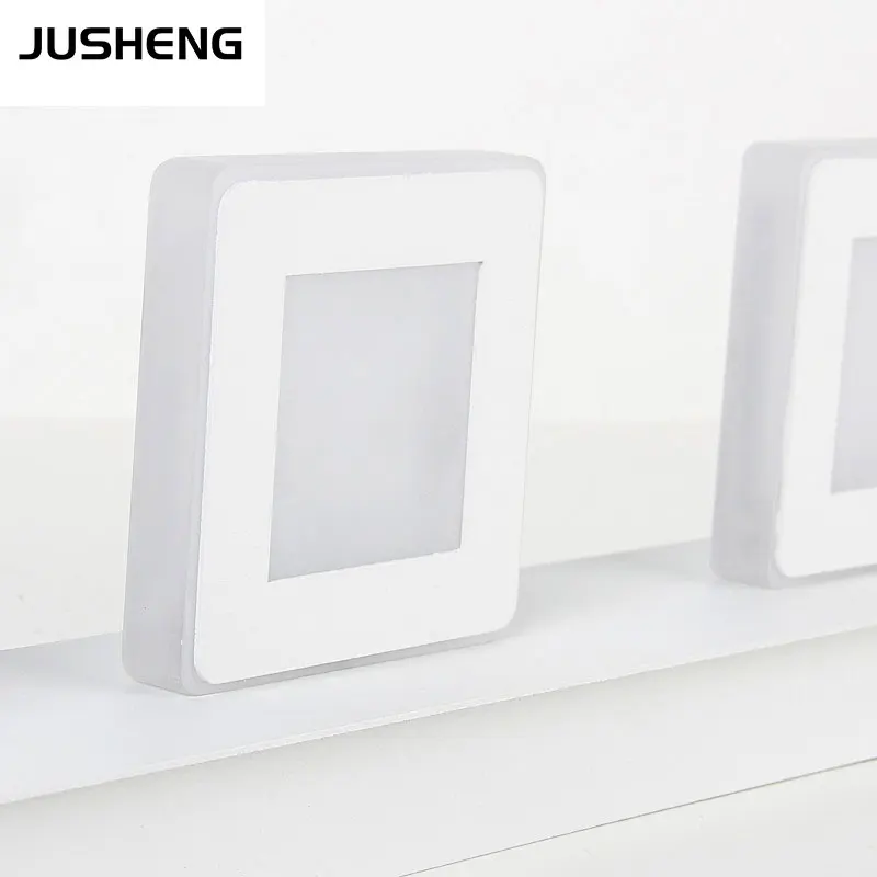 JUSHENG Крытый 9 Вт квадратные светодиодные Настенные светильники в настенный