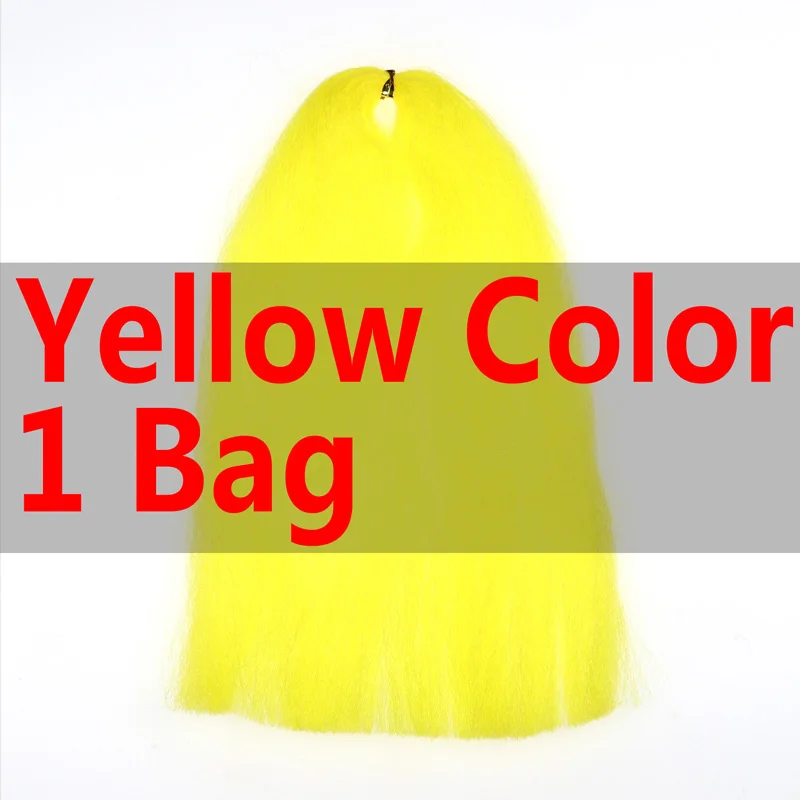 yellow one bag Wifreo мягкий и плюф EP стример волокна Минноу мушек материал оливковый белый красный желтый цвет - Цвет: yellow one bag