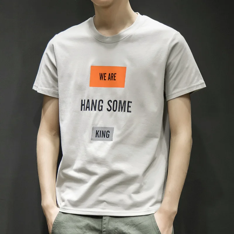 Мужская футболка модные Повседневное Для мужчин одежда 2018 Harajuku Camisetas Hombre