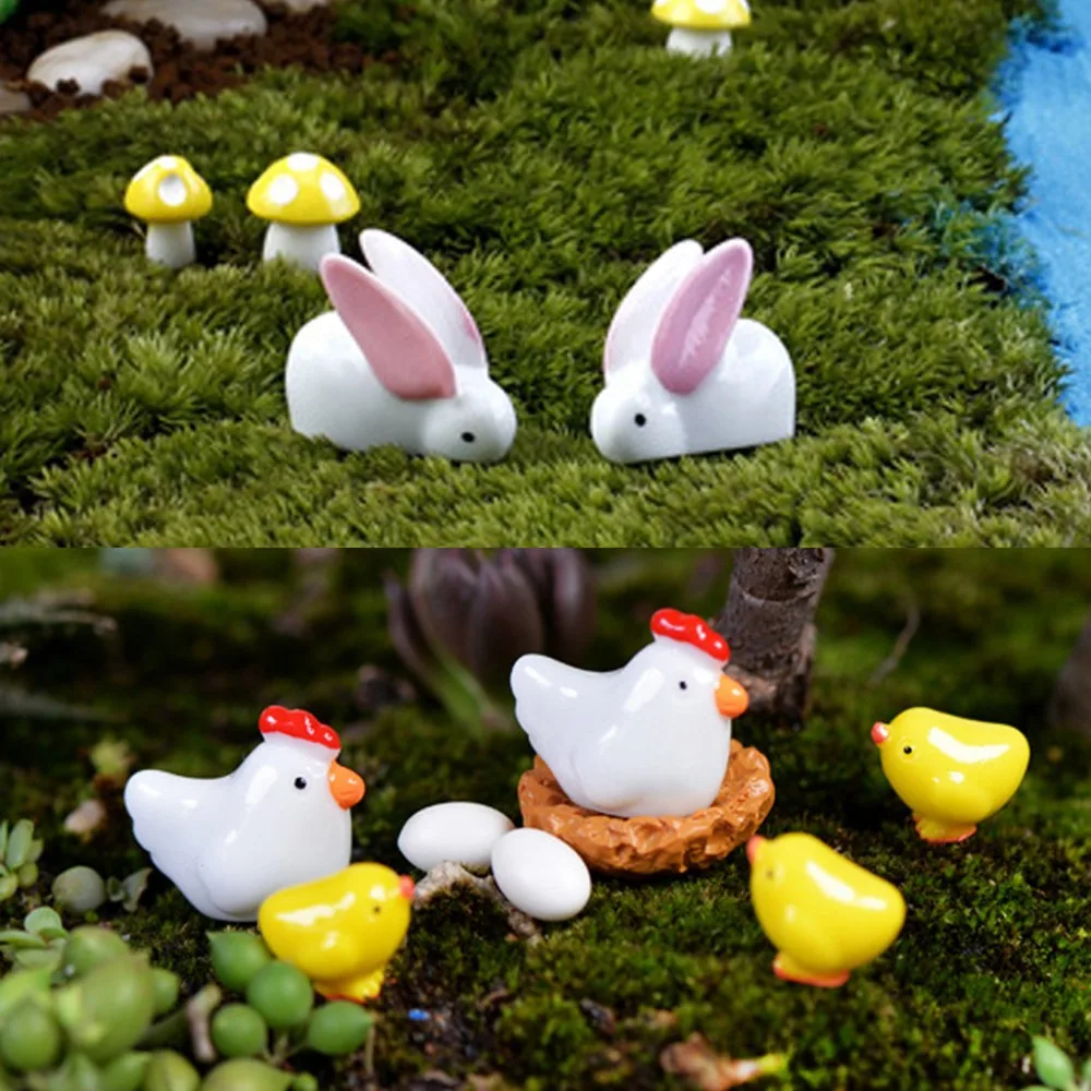 DIY Декор для дома и сада 10 штук куриное искусство яйцо гнездо маленькое пастбище