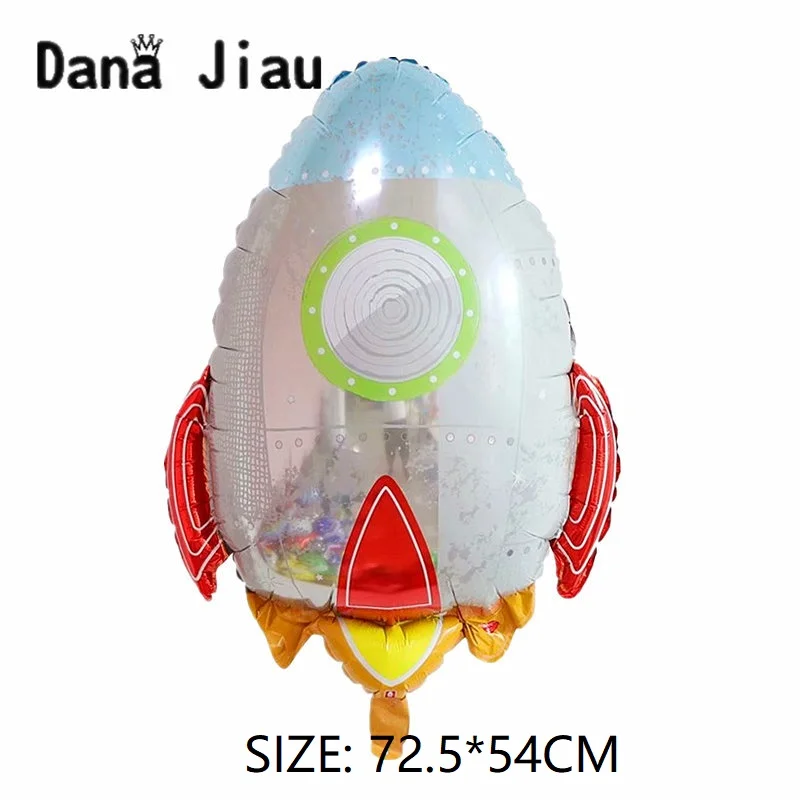 Новая ракета космонавт Фольга воздушные шары для маленьких мальчиков одежда