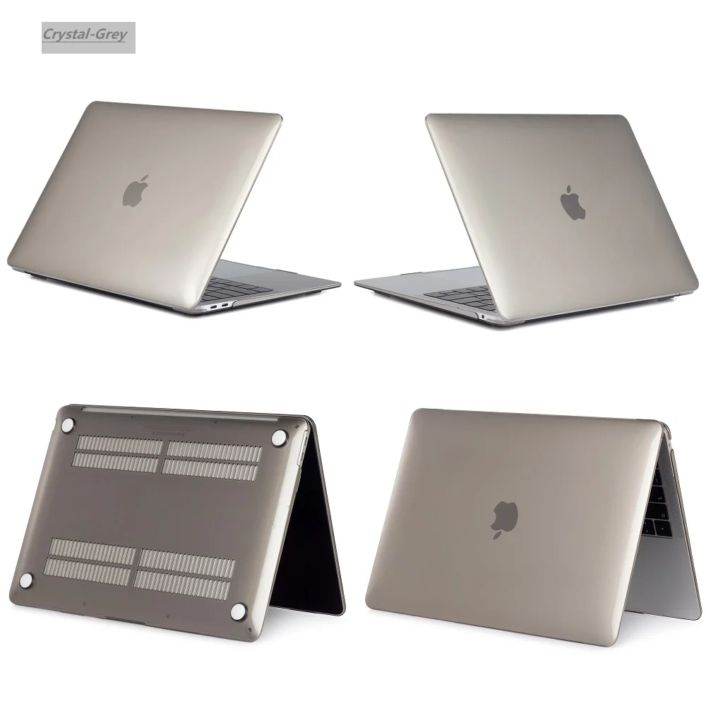 Кристальный Жесткий Чехол для ноутбука Apple Macbook Air Pro retina 11 12 13 15 с/без сенсорной